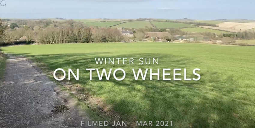 Winter Sun on Two Wheels